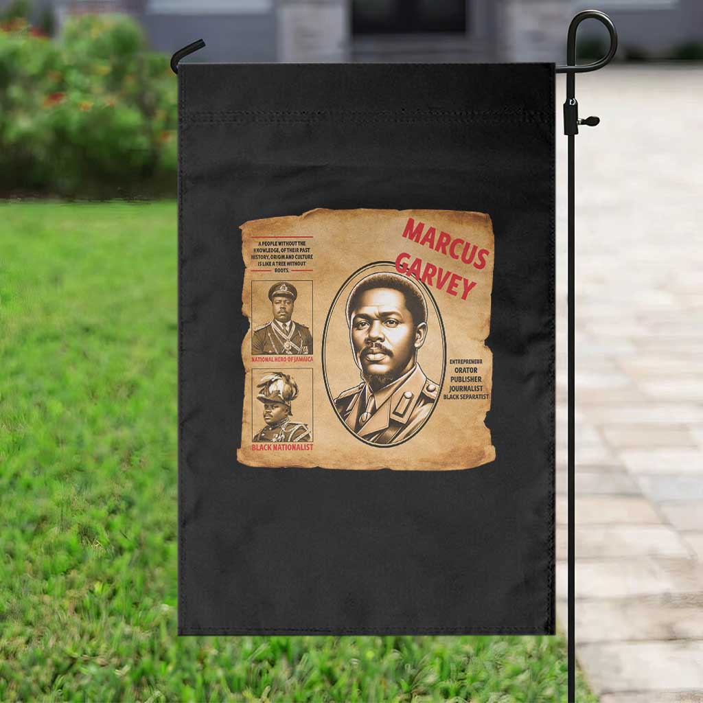 Marcus Garvey Garden Flag First National Hero Of Jamaica Legacy