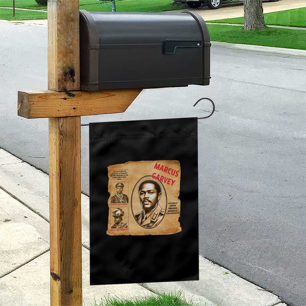 Marcus Garvey Garden Flag First National Hero Of Jamaica Legacy