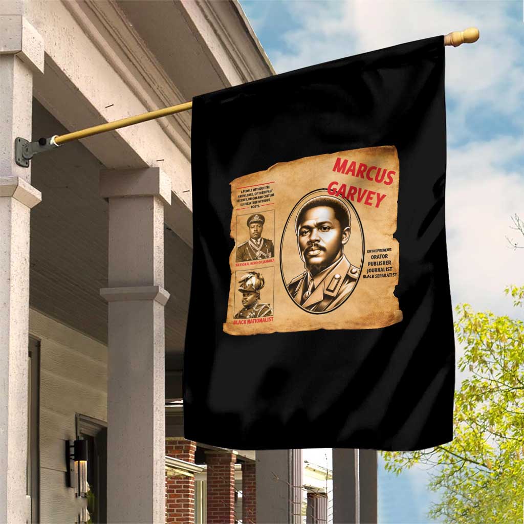 Marcus Garvey Garden Flag First National Hero Of Jamaica Legacy