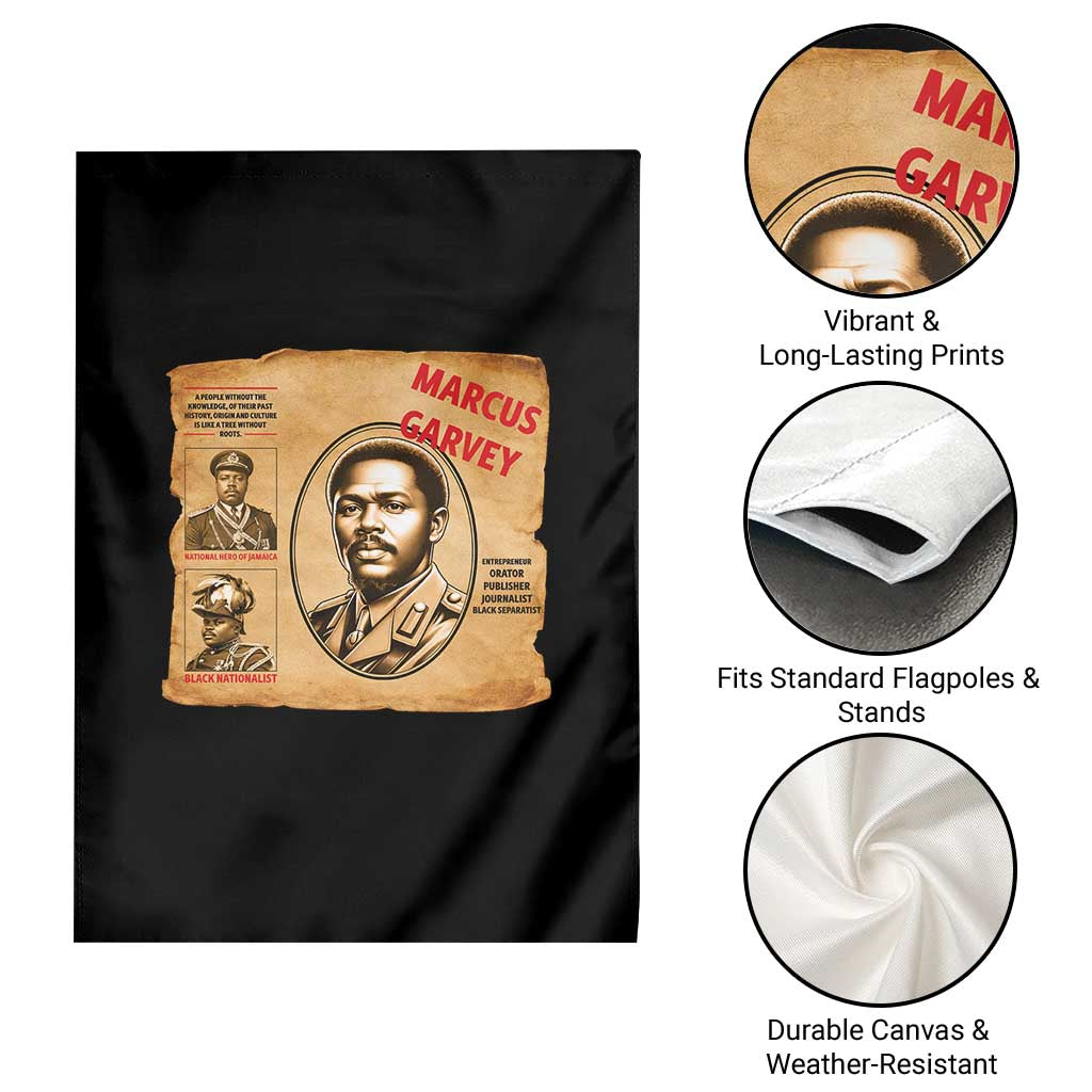Marcus Garvey Garden Flag First National Hero Of Jamaica Legacy