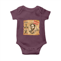 Marcus Garvey Baby Onesie First National Hero Of Jamaica Legacy