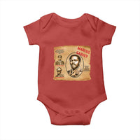 Marcus Garvey Baby Onesie First National Hero Of Jamaica Legacy