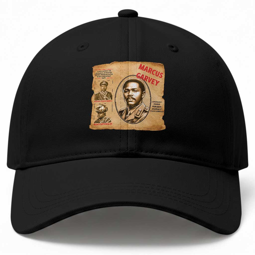 Marcus Garvey Baseball Cap First National Hero Of Jamaica Legacy