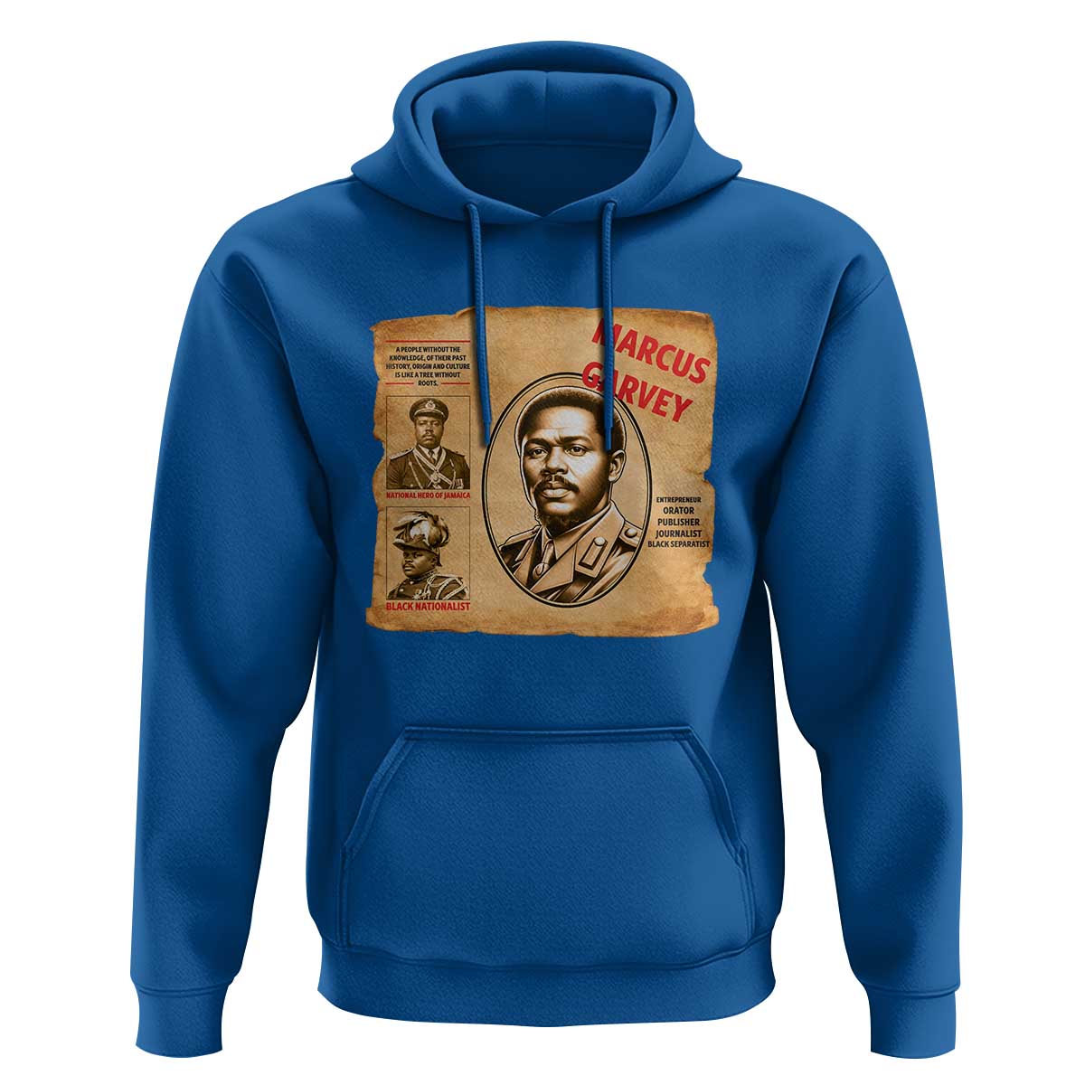 Marcus Garvey Hoodie First National Hero Of Jamaica Legacy