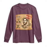 Marcus Garvey Long Sleeve Shirt First National Hero Of Jamaica Legacy