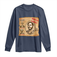Marcus Garvey Long Sleeve Shirt First National Hero Of Jamaica Legacy
