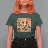 Marcus Garvey T Shirt For Women First National Hero Of Jamaica Legacy