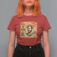 Marcus Garvey T Shirt For Women First National Hero Of Jamaica Legacy