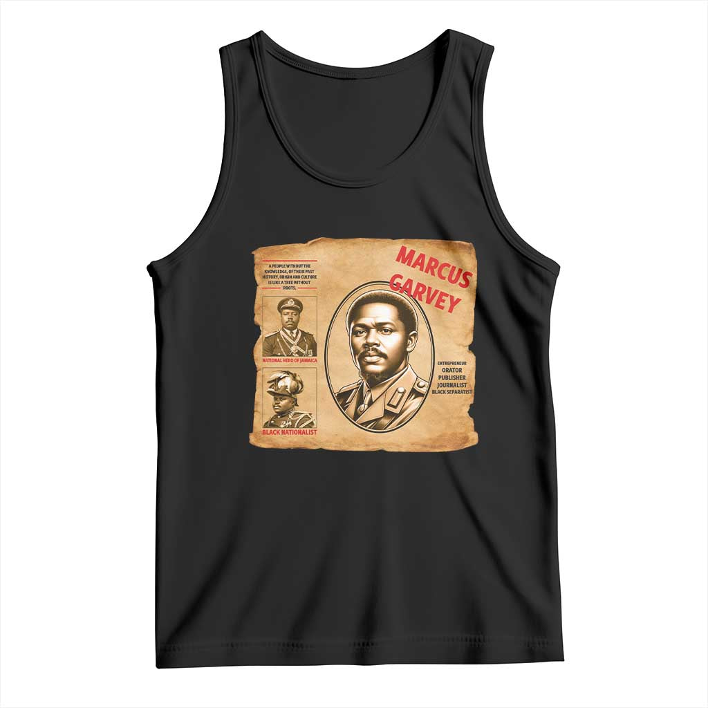 Marcus Garvey Tank Top First National Hero Of Jamaica Legacy