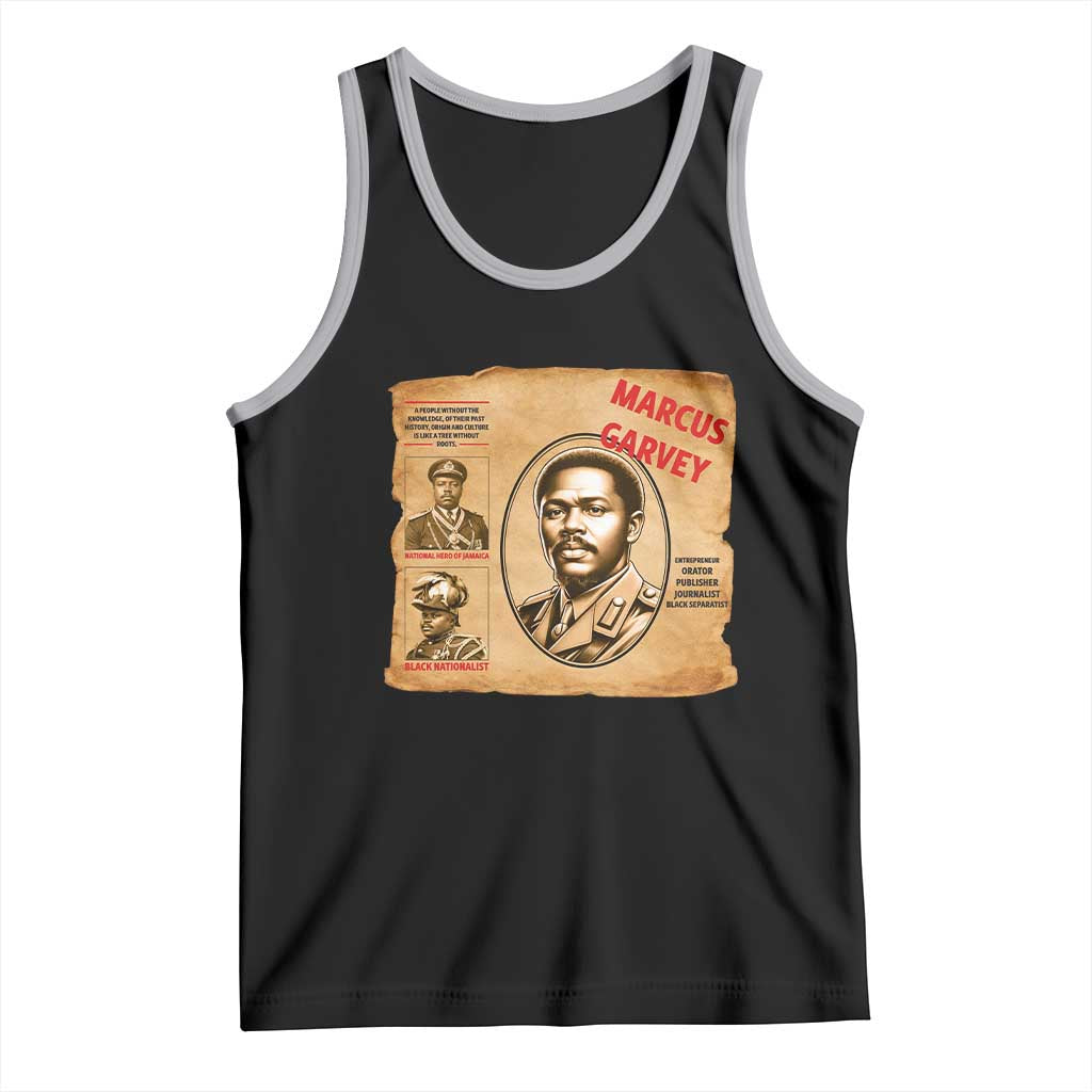 Marcus Garvey Tank Top First National Hero Of Jamaica Legacy