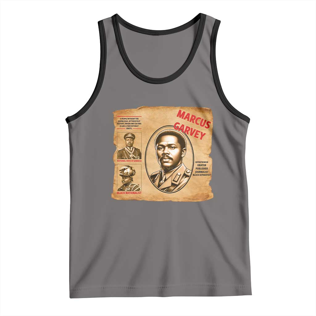 Marcus Garvey Tank Top First National Hero Of Jamaica Legacy