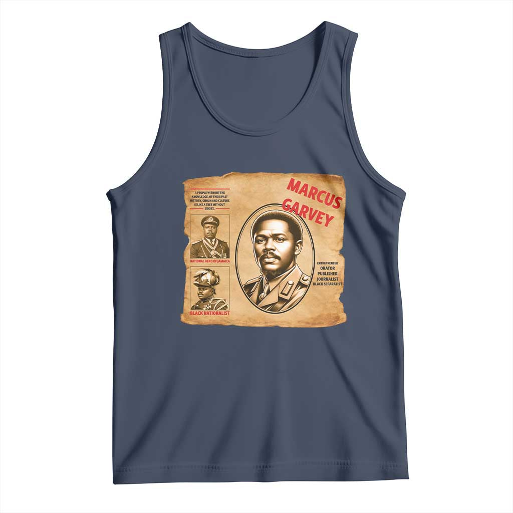 Marcus Garvey Tank Top First National Hero Of Jamaica Legacy