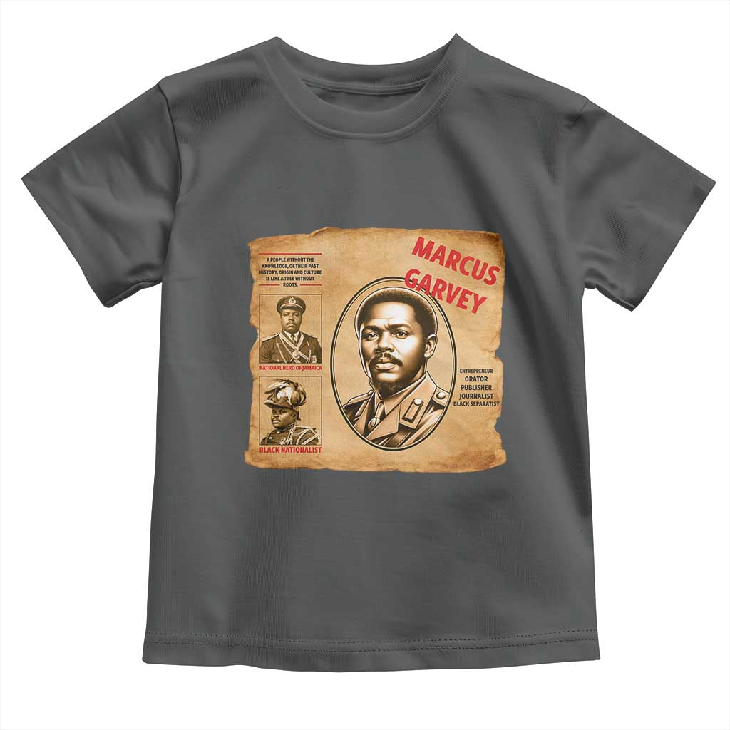 Marcus Garvey Toddler T Shirt First National Hero Of Jamaica Legacy
