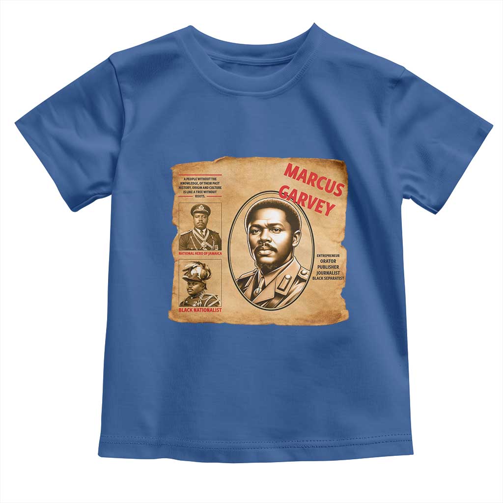 Marcus Garvey Toddler T Shirt First National Hero Of Jamaica Legacy