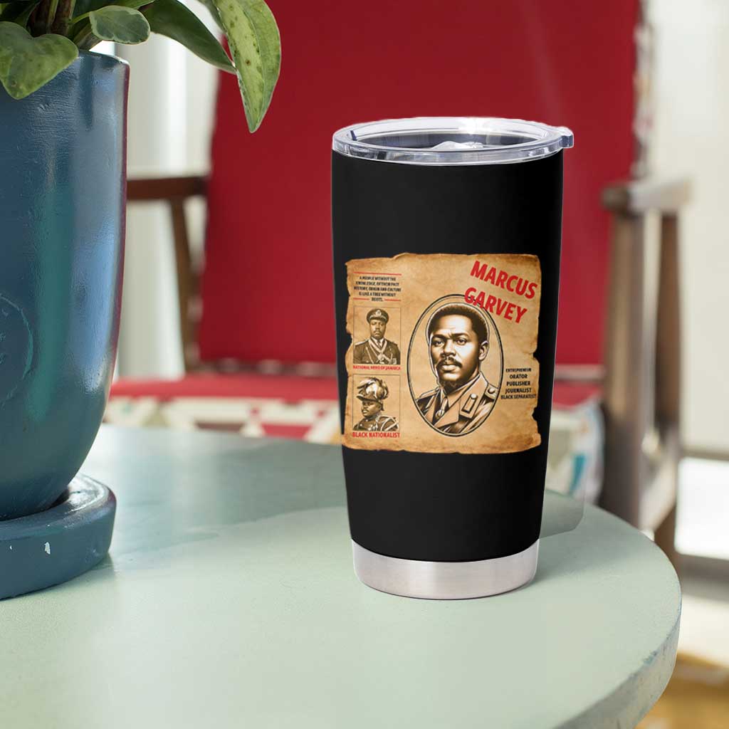 Marcus Garvey Tumbler Cup First National Hero Of Jamaica Legacy