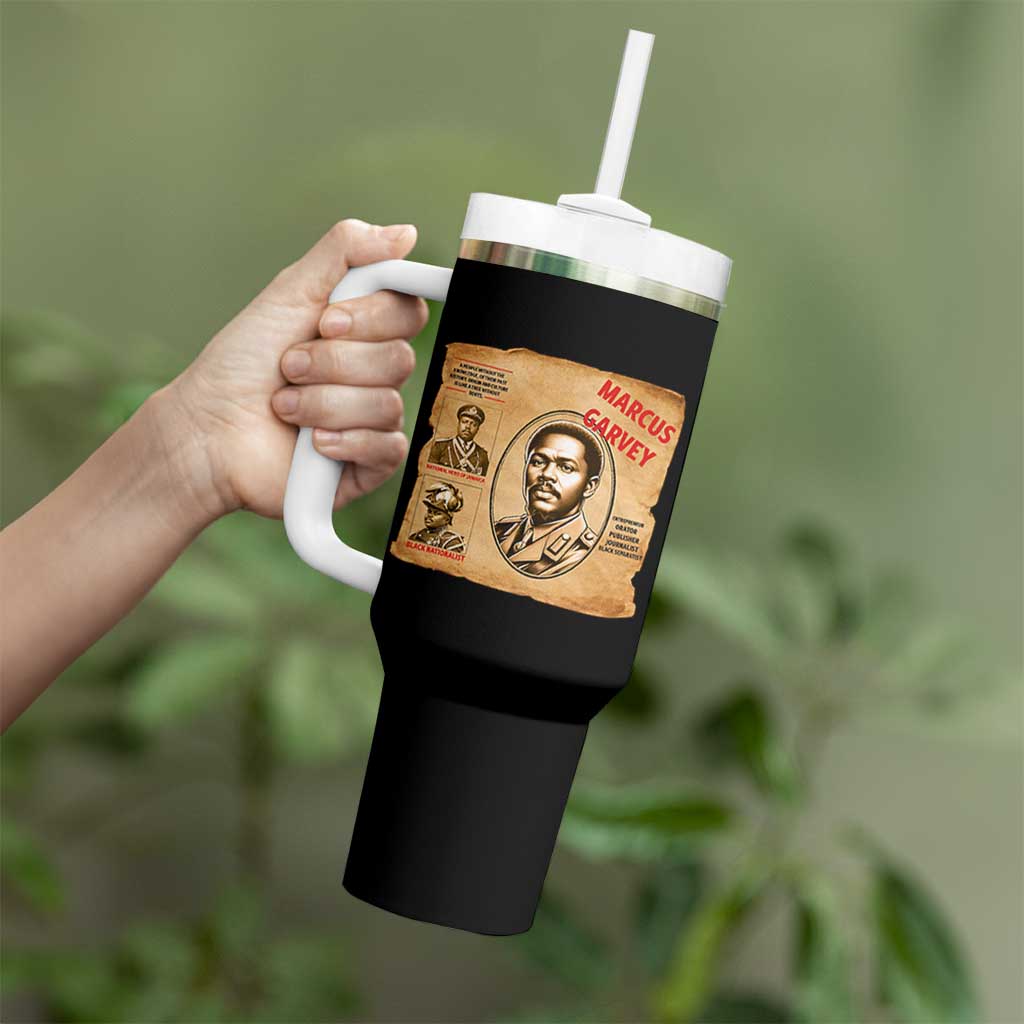 Marcus Garvey Tumbler With Handle First National Hero Of Jamaica Legacy