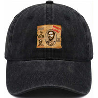 Marcus Garvey Washed Cotton Baseball Cap First National Hero Of Jamaica Legacy