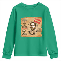 Marcus Garvey Youth Sweatshirt First National Hero Of Jamaica Legacy