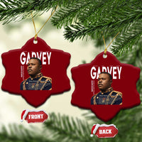 Vintage Black History Hero Marcus Garvey Ceramic Ornament Black Pride