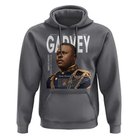 Vintage Black History Hero Marcus Garvey Hoodie Black Pride