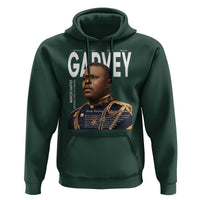 Vintage Black History Hero Marcus Garvey Hoodie Black Pride