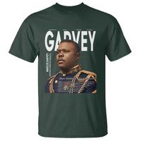 Vintage Black History Hero Marcus Garvey T Shirt Black Pride