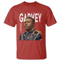 Vintage Black History Hero Marcus Garvey T Shirt Black Pride