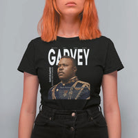 Vintage Black History Hero Marcus Garvey T Shirt For Women Black Pride