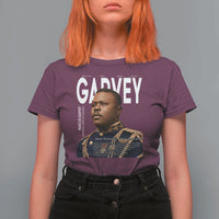 Vintage Black History Hero Marcus Garvey T Shirt For Women Black Pride
