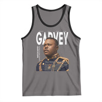 Vintage Black History Hero Marcus Garvey Tank Top Black Pride