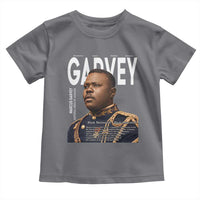 Vintage Black History Hero Marcus Garvey Toddler T Shirt Black Pride