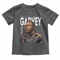 Vintage Black History Hero Marcus Garvey Toddler T Shirt Black Pride