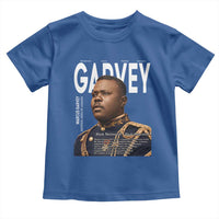 Vintage Black History Hero Marcus Garvey Toddler T Shirt Black Pride
