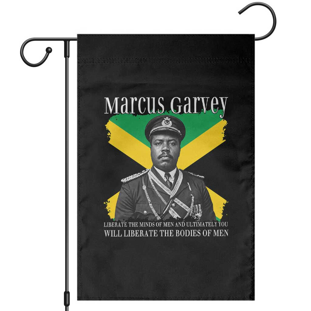 Marcus Garvey Liberation Quote Garden Flag Liberate The Minds Of Men
