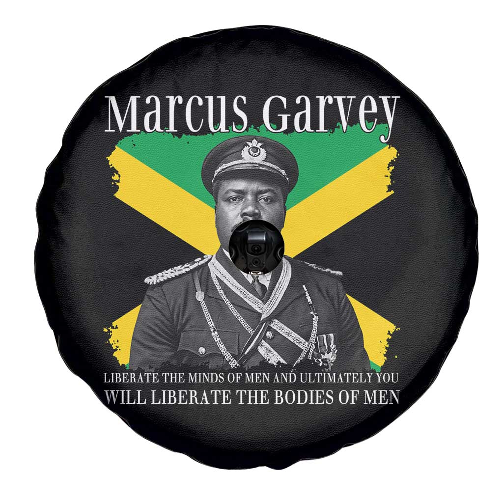 Marcus Garvey Liberation Quote Spare Tire Cover Liberate The Minds Of Men
