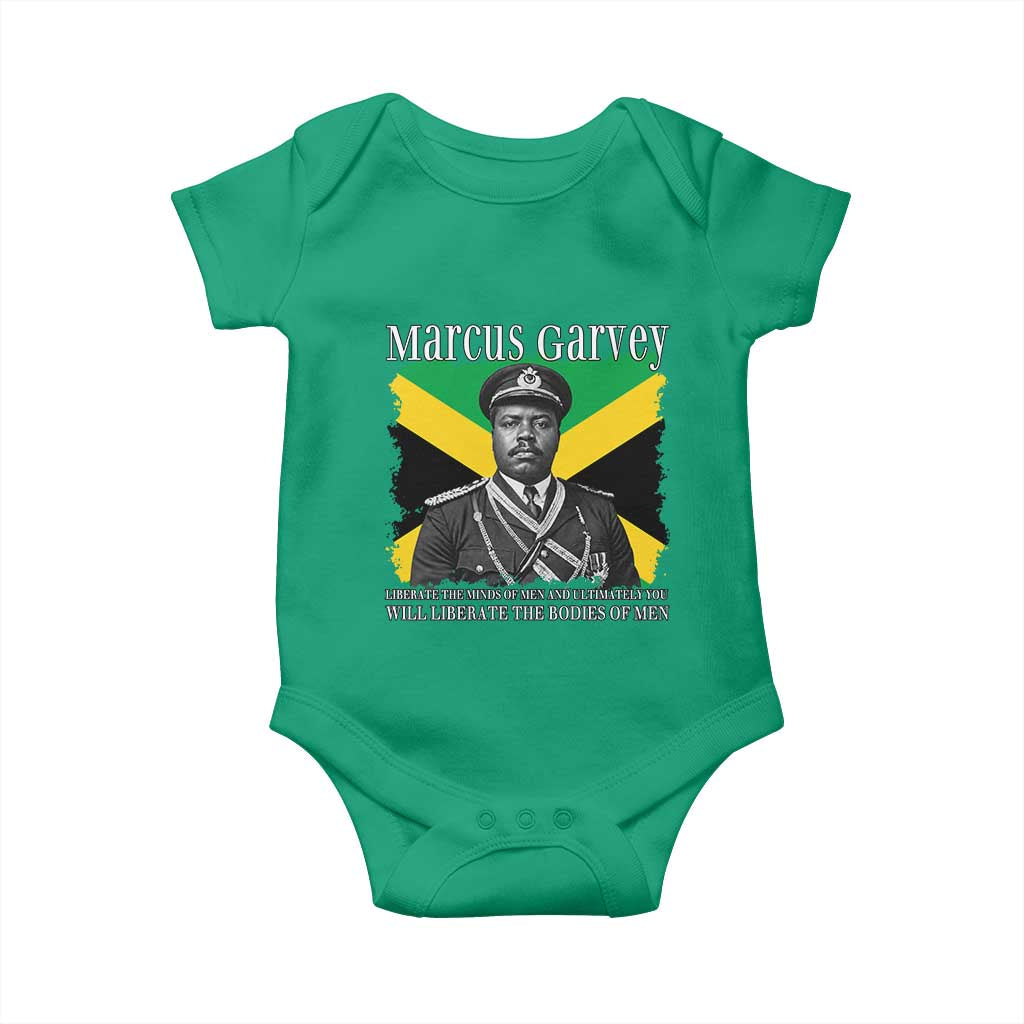 Marcus Garvey Liberation Quote Baby Onesie Liberate The Minds Of Men
