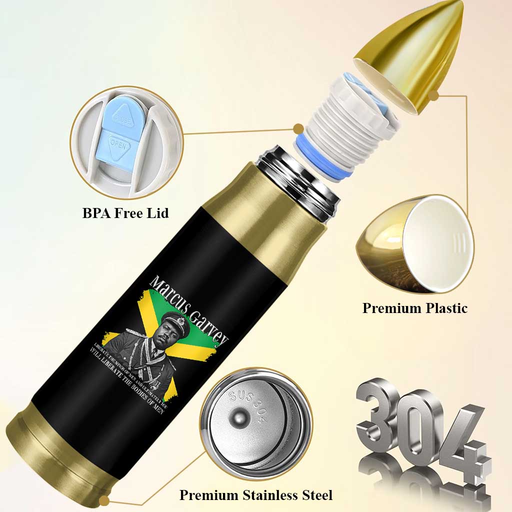 Marcus Garvey Liberation Quote Bullet Tumbler Liberate The Minds Of Men