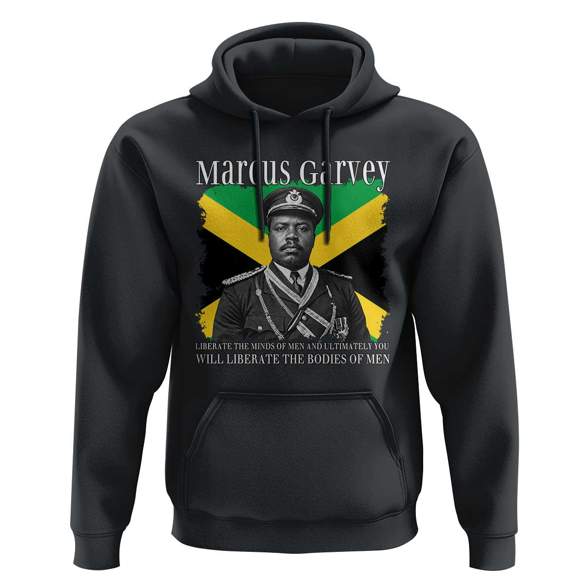 Marcus Garvey Liberation Quote Hoodie Liberate The Minds Of Men