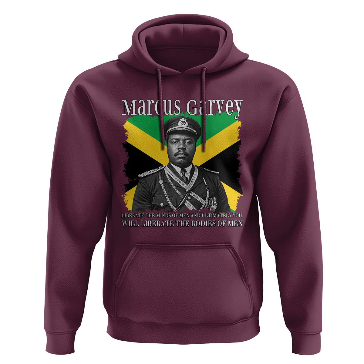 Marcus Garvey Liberation Quote Hoodie Liberate The Minds Of Men