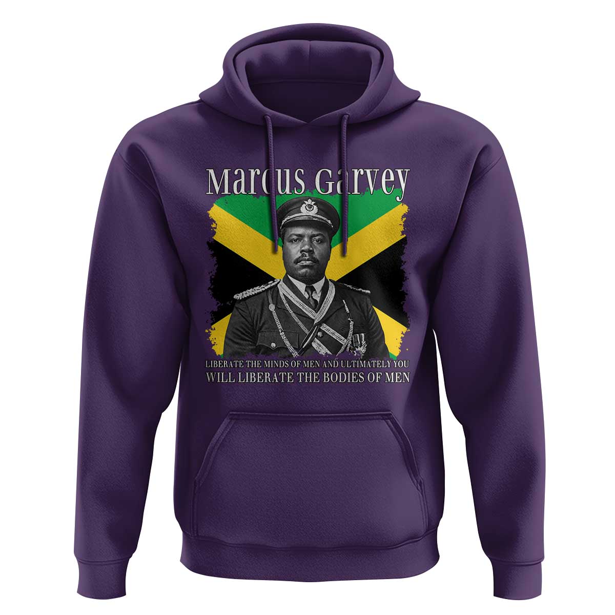 Marcus Garvey Liberation Quote Hoodie Liberate The Minds Of Men