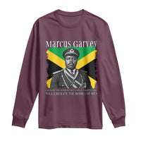 Marcus Garvey Liberation Quote Long Sleeve Shirt Liberate The Minds Of Men
