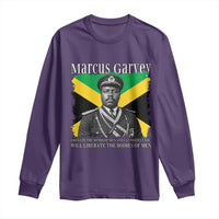 Marcus Garvey Liberation Quote Long Sleeve Shirt Liberate The Minds Of Men
