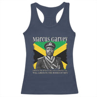Marcus Garvey Liberation Quote Racerback Tank Top Liberate The Minds Of Men