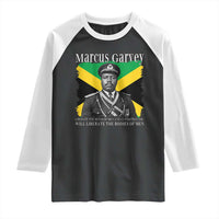 Marcus Garvey Liberation Quote Raglan Shirt Liberate The Minds Of Men