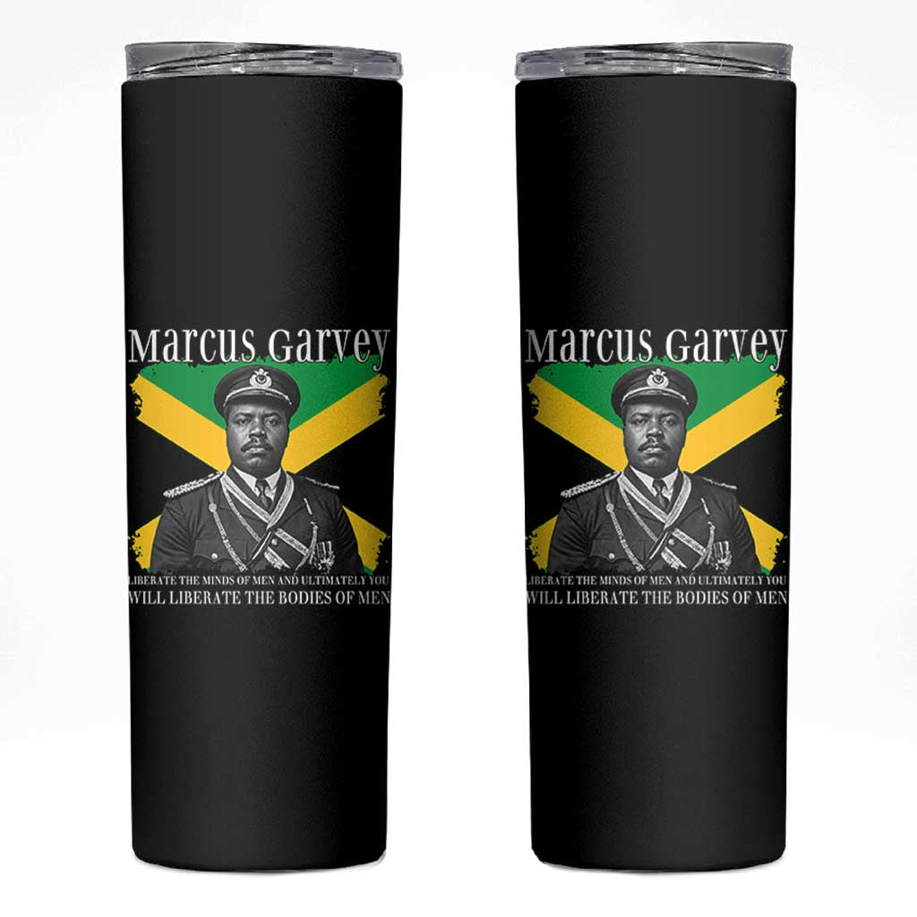 Marcus Garvey Liberation Quote Skinny Tumbler Liberate The Minds Of Men