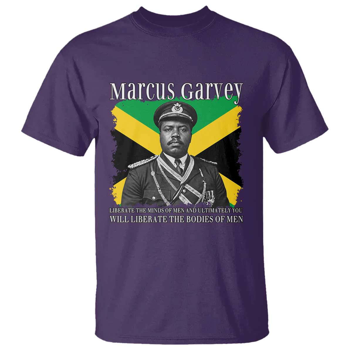 Marcus Garvey Liberation Quote T Shirt Liberate The Minds Of Men