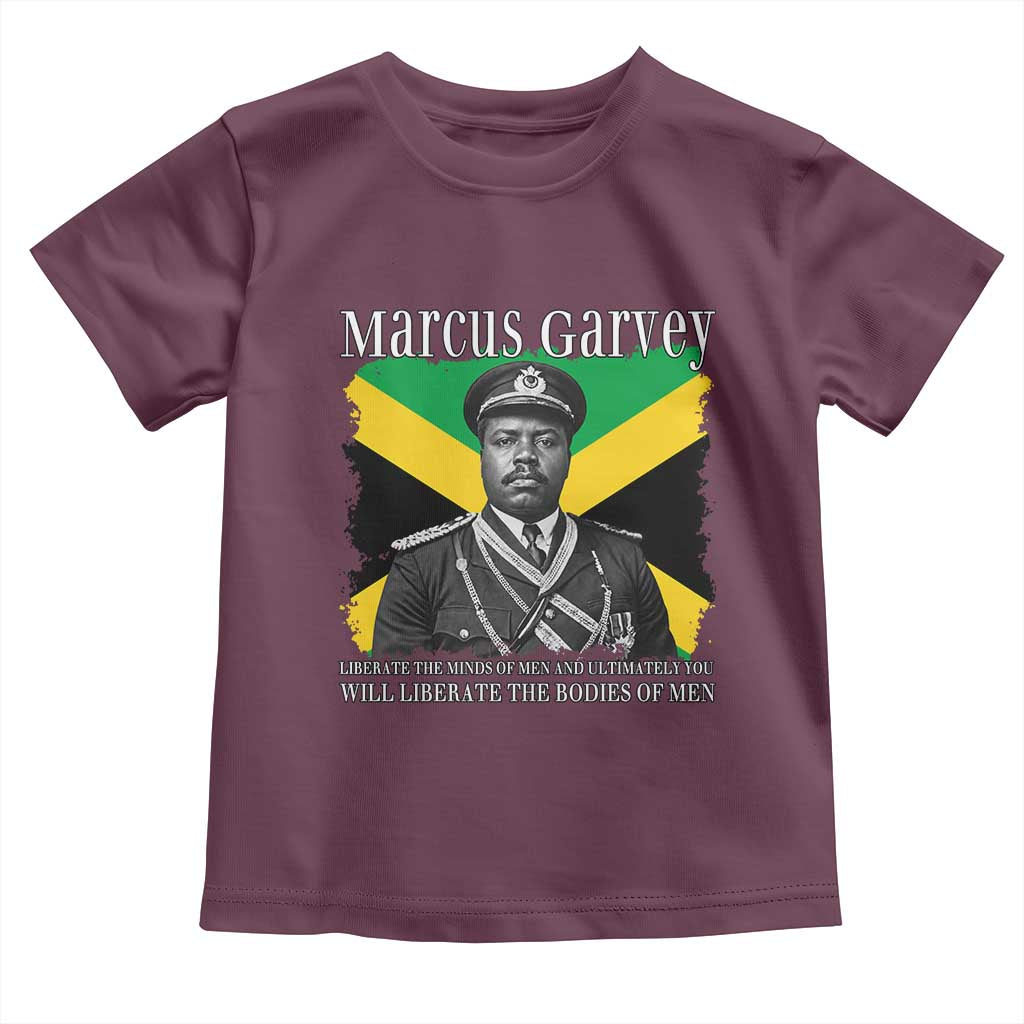Marcus Garvey Liberation Quote Toddler T Shirt Liberate The Minds Of Men