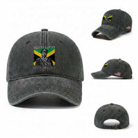 Marcus Garvey Liberation Quote Washed Cotton Baseball Cap Liberate The Minds Of Men