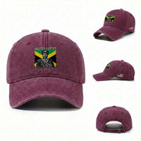 Marcus Garvey Liberation Quote Washed Cotton Baseball Cap Liberate The Minds Of Men