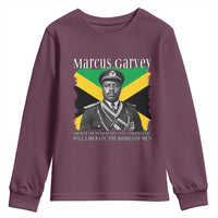 Marcus Garvey Liberation Quote Youth Sweatshirt Liberate The Minds Of Men